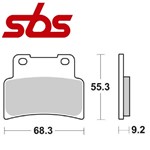 CP. PASTIGLIE FRENO ANT. SINT HS APRILIA 125 RS / 750 SHIVER FD.0404 CP. PASTIGLIE FRENO ANT. SINT HS APRILIA 125 RS / 750 SHIVER FD.0404