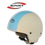 CASCO SPIRIT ERRE S 102 HD CREMA-CELESTE M-58