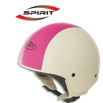 CASCO SPIRIT ERRE S 102 HD CREMA-ROSA M-58