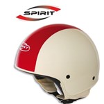 CASCO SPIRIT ERRE S 102 HD CREMA-ROSSO L-60