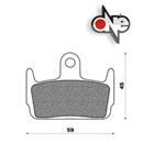 CP. PASTIGLIE FRENO KYMCO SNIPPER- HEROISM 150 95>97 POST. FD.0224