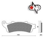 CP. PASTIGLIE FRENO HONDA PHANTEON(FD.0255) CP. PASTIGLIE FRENO HONDA PHANTEON(FD.0255)