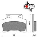 CP. PASTIGLIE FRENO KYMCO HEROISM 50/125/150 ANT