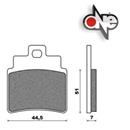CP. PASTIGLIE FRENO KYMCO GRAND DINK 250 ANT.