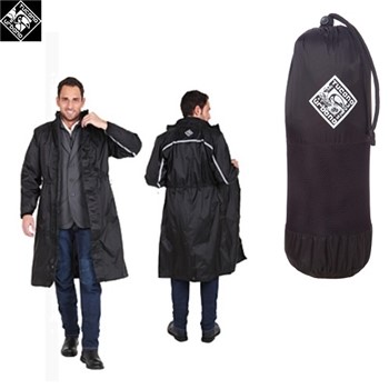 PARABELLUM IMPERMEABILE LUNGO NERO XL-XXL