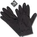 SOTTOGUANTO IN SETA NERO GALAHAD M-L