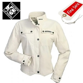 SHORTY LADY COTTON GIACCA CORTA NEW BIANCO 40 (In Esaurimento)
