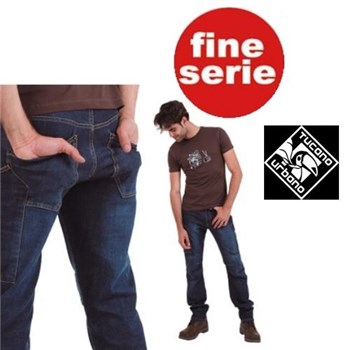 PANTALONE MOTO DENIM UOMO BLU S-46 (In Esaurimento)