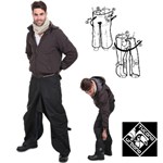 TAKEAWAY Coprigambe universale da indossare NERO S TAKEAWAY Coprigambe universale da indossare NERO S