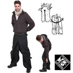 TAKEAWAY Coprigambe universale da indossare NERO XL TAKEAWAY Coprigambe universale da indossare NERO XL