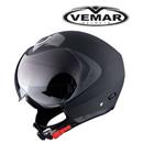 CASCO VEMAR CIKIQUI JET+INTEGRALE J302 NERO OPACO XS-54 (In Esaurimento