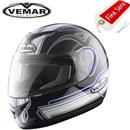 CASCO VEMAR INTEGRALE NERO-BLU TG. XS (In Esaurimento)