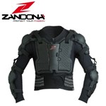 PETTORINA CORAX JACKET X7 EVO COMPLETA NERO TG. S