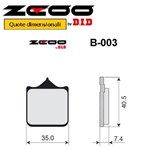 PASTIGLIE RACING ZCOO B003 EX APRILIA - DUCATI - TRIUMPH (FD.0305)