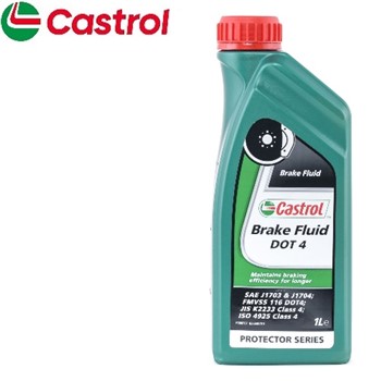 CASTROL OLIO FRENI BRAKE FLUID DOT 4 (Confezione 1 lt.)