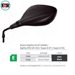 SPECCHIO RETROVISORE SX KYMCO Agility R16 125-150 ORIGINALE M.8 SPECCHIO RETROVISORE SX KYMCO Agility R16 125-150 ORIGINALE M.8