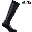 CALZA MOTO MOTS SIXS SOCKS NERO CARBON TAGLIA 43-46 (In Esaurimento)